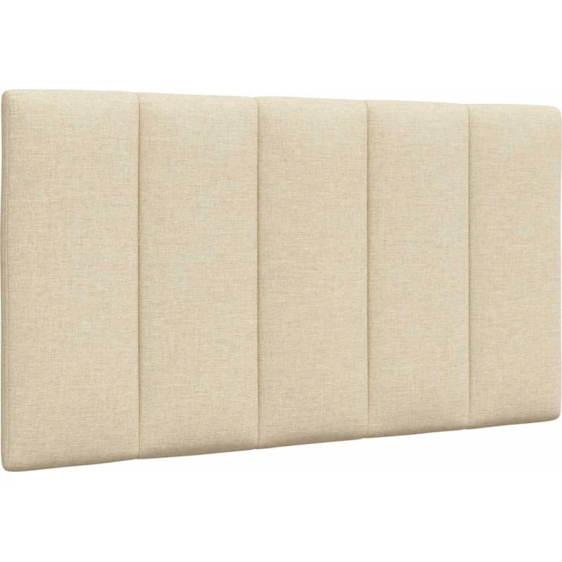 vidaXL Hanko 90 cm gavlpude cremefarvet stof