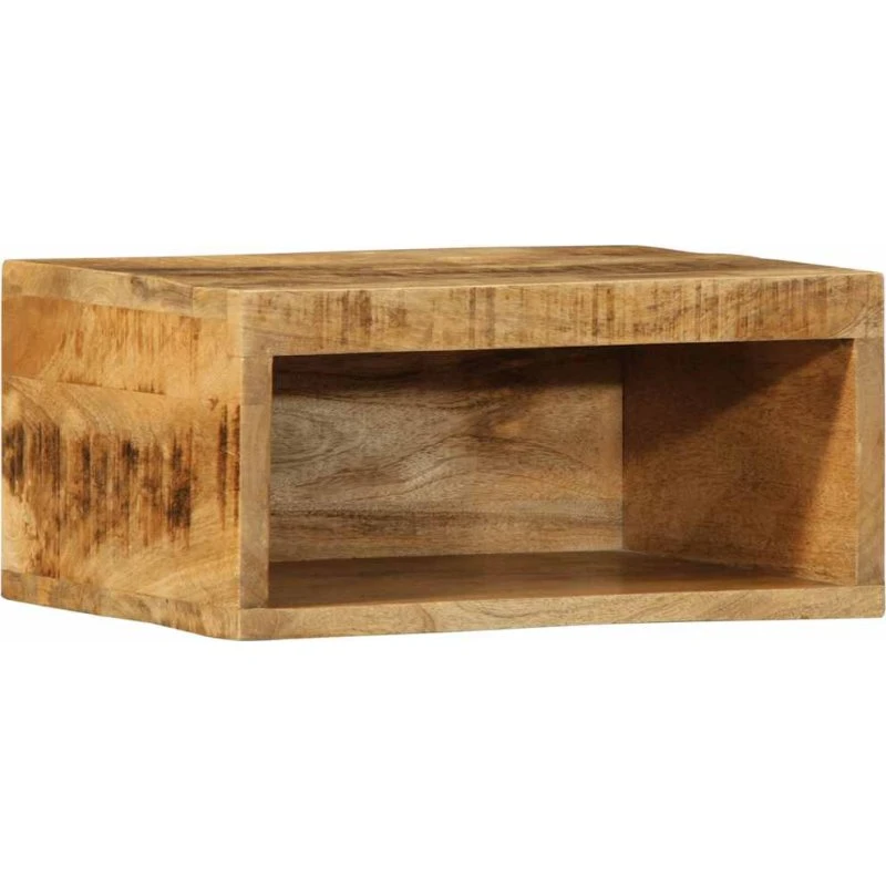 vidaXL væghængt tv-skab 40x30x19 cm massivt ru mangotræ