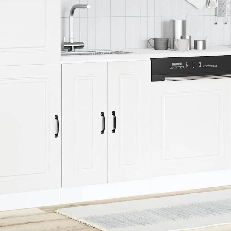 vidaXL Kalmar Underskab til Vask 60x46x81,5 cm Hvid Konstrueret Træ