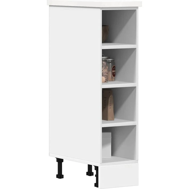 vidaXL Underskab Riga Hvid 20x44,5x81,5 cm Konstrueret Træ