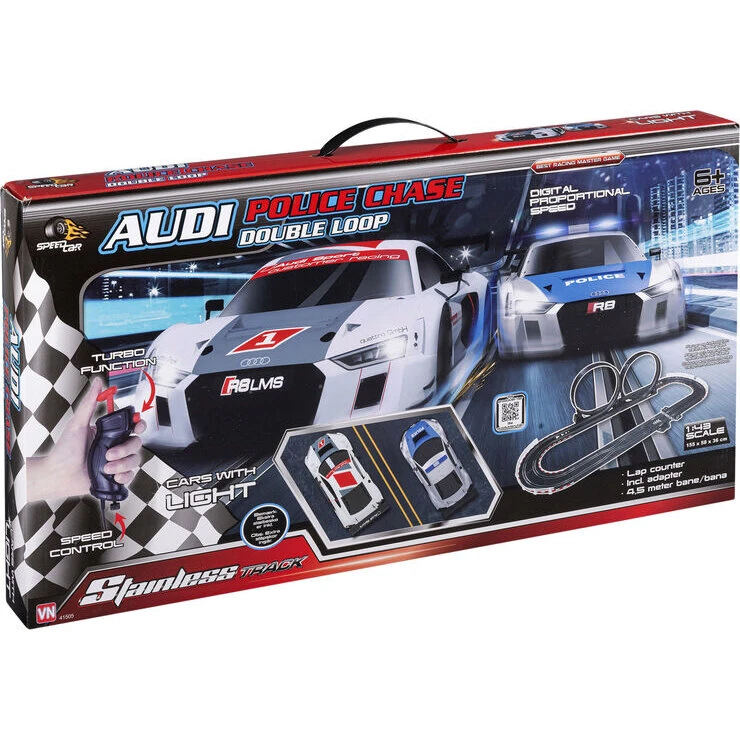 SPEED AUDI Dobbel Loop udstødningsrør 1:43 (TÜV/ROH)