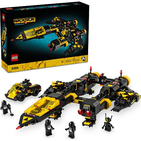 LEGO Icons Blacktron Renegade rumskib 10355