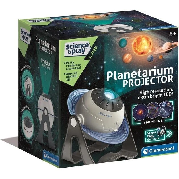Planetarium Projektor med dias og AR-app