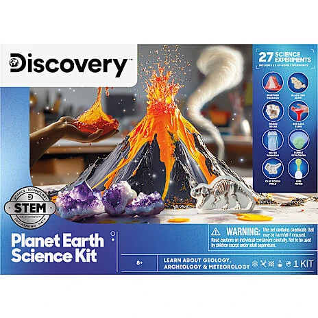 Discovery Jorden videnskabssæt - 27 eksperimenter