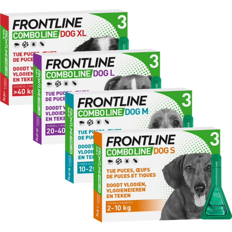 Frontline Combo Spot-On hund (fipronil + (S)-methopren)