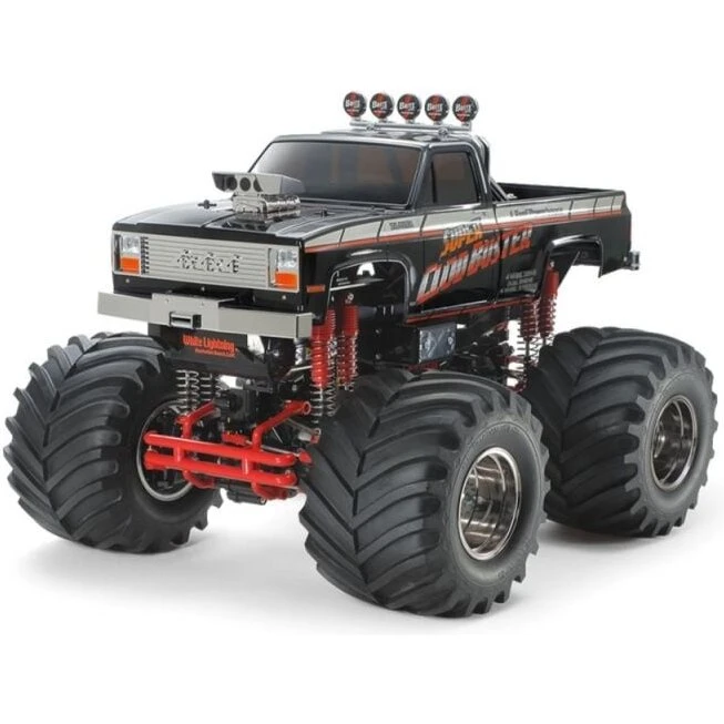 Tamiya 1:10 Super Clod Buster Black Edition Kit (4WD, 4WS)