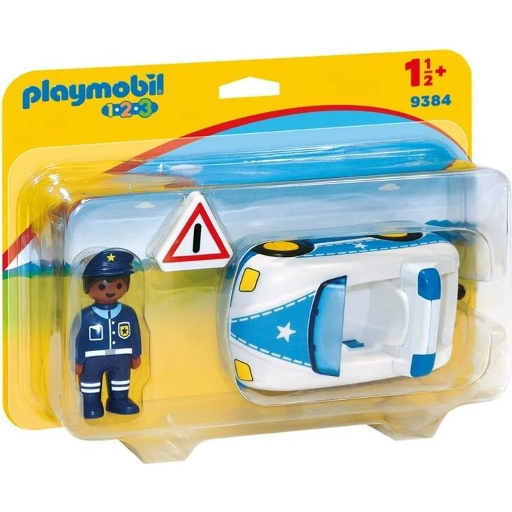 Playmobil 1.2.3 Politibil 9348 (1½+)