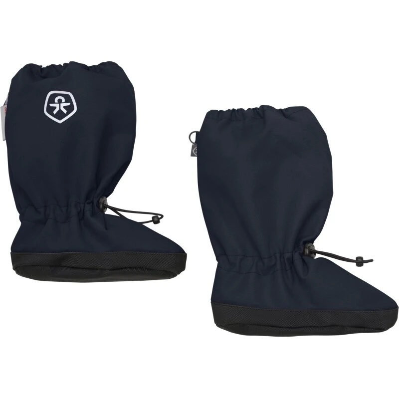 Color Kids Total Eclipse Footies med Anti-Slip, sort