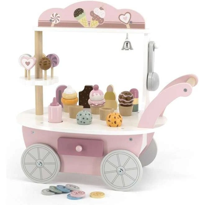 PolarB Mini Iskiosk med tilbehør (træ)