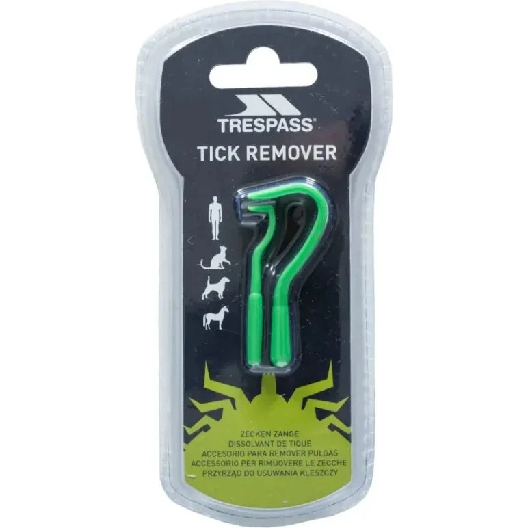 Trespass Flåtfjerner, 2 størrelser til mennesker og kæledyr