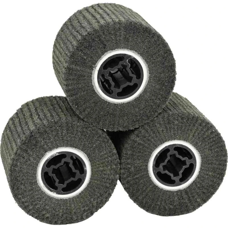 vidaXL Sliberuller 3 stk, Sort, 12 x 12 x 10 cm, Syntetisk fiber