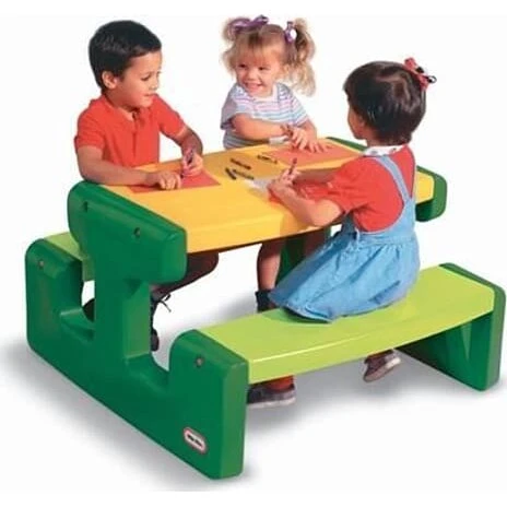Little Tikes picnicbord, H45,6 x B77,3 x D71,3 cm