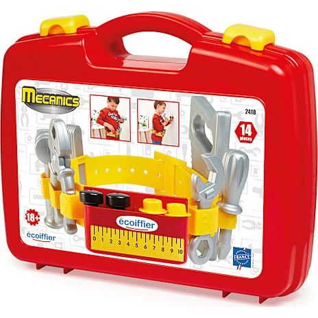 Værktøjsbælte og værktøjskasse legetøj, fra 3 år