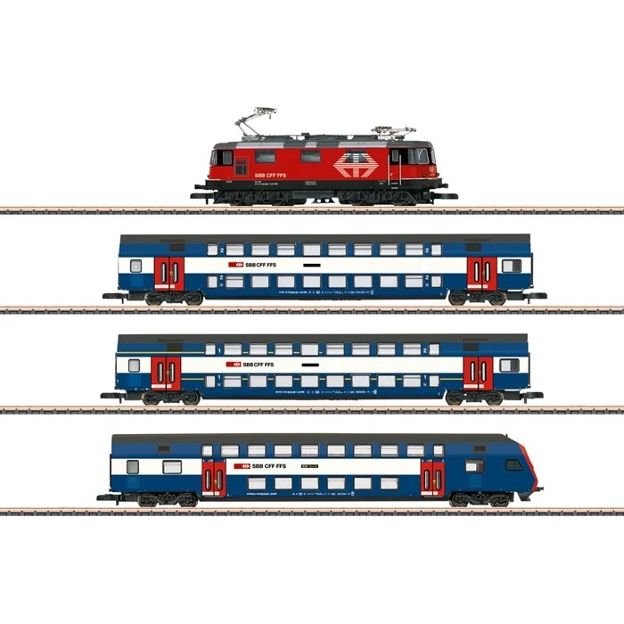 Märklin 811915 Togset Zürich S-Bahn SBB med Re 420 (NYHED 2025)