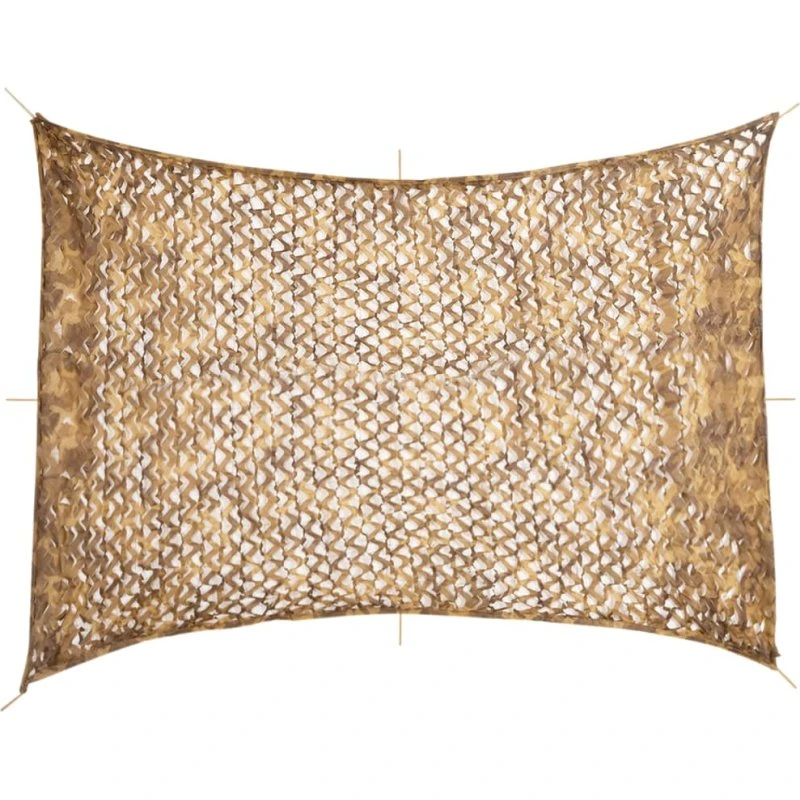 vidaXL Camouflagenet 516x400 cm sandfarvet med opbevaringspose
