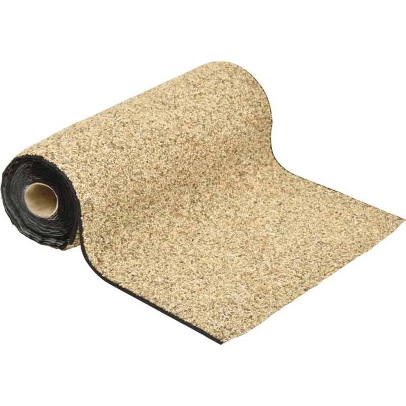 vidaXL Stenfolie 700x40 cm, naturlig sandfarve