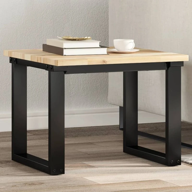 vidaXL 50x50x2 cm firkantet massiv akacietræ bordplade