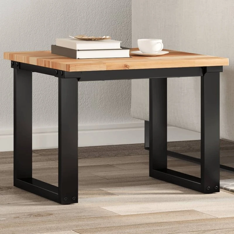 vidaXL 50x50x2 cm firkantet massiv akacietræ bordplade