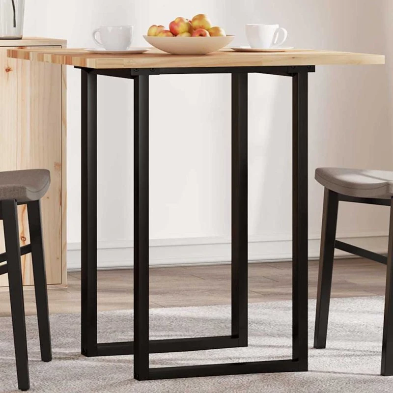 vidaXL 70x70x2 cm firkantet massiv akacietræ bordplade
