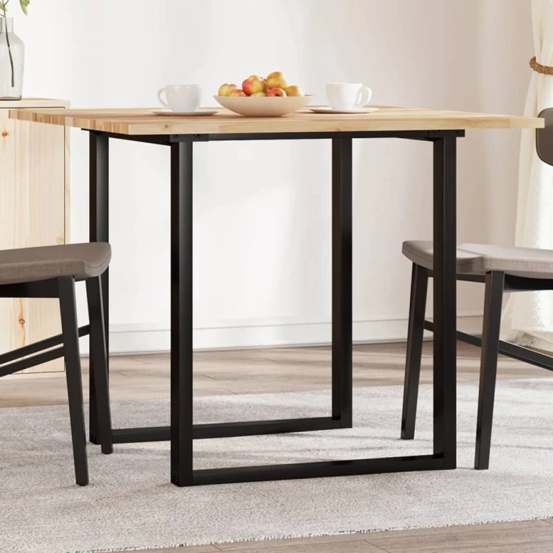 vidaXL 90x90x2 cm firkantet massiv akacietræ bordplade
