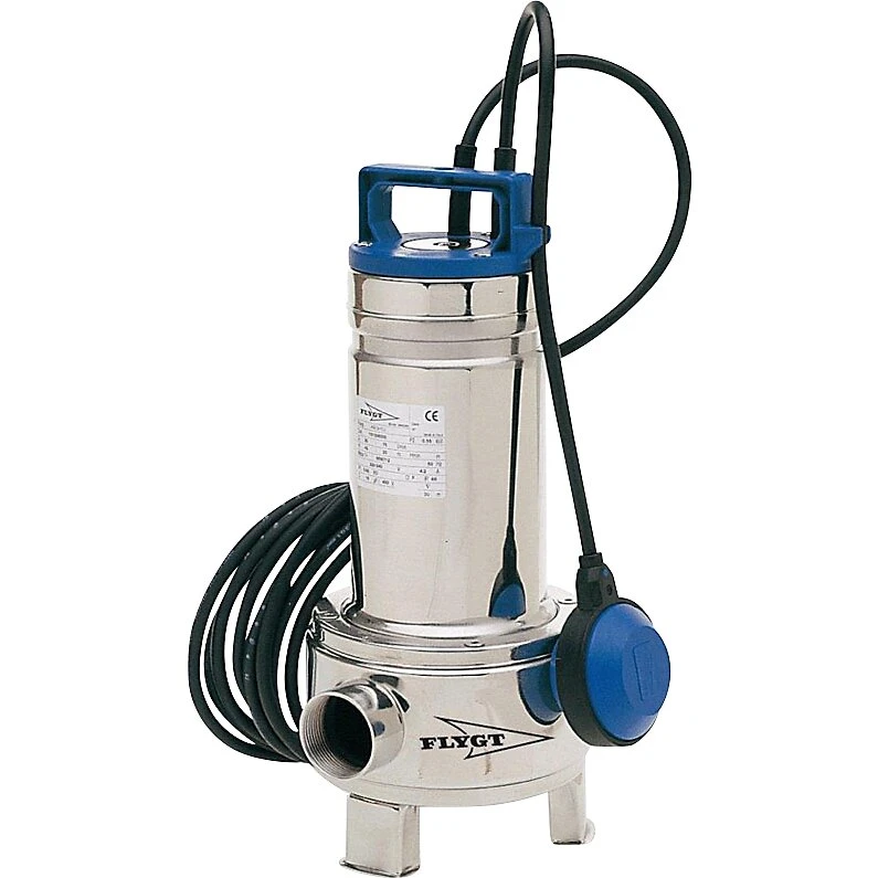 Flygt DXM 35-5 drænpumpe 1 1/2" 230V 0,55 kW, 10 m kabel