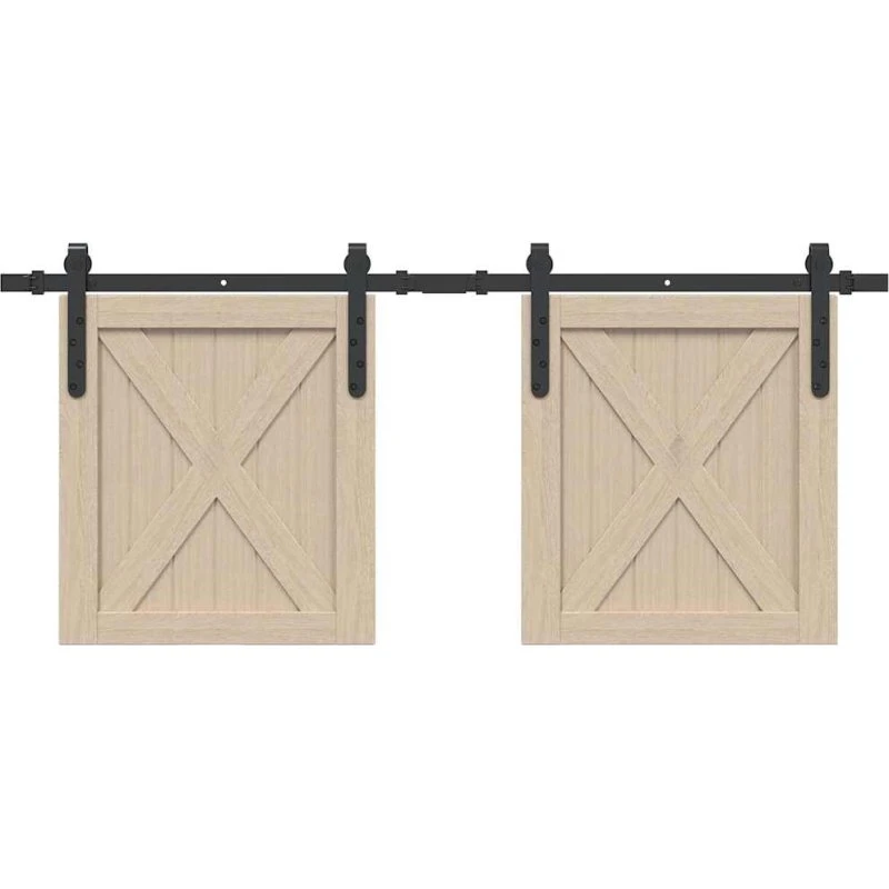 vidaXL Skydelåg 122 cm pulverlakeret kulstofstål