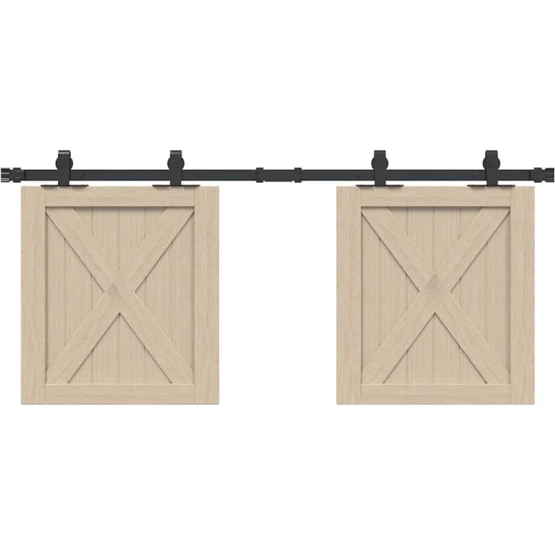 vidaXL Skydelåg 122 cm pulverlakeret kulstofstål