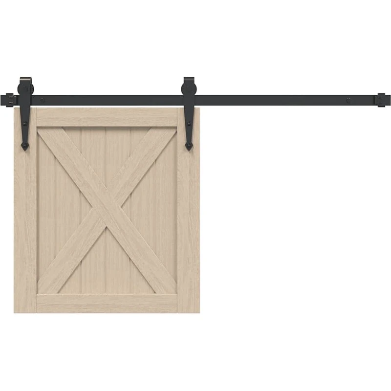 vidaXL Skydelåg 91 cm pulverlakeret kulstofstål