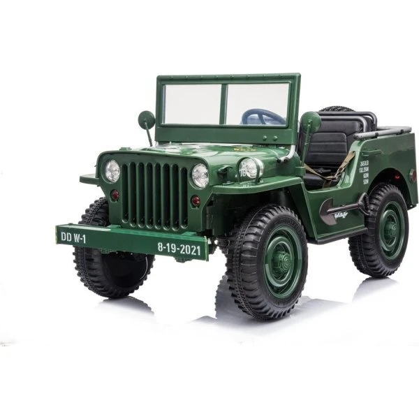 Azeno Explorer 4x4 24V – 3-sæders elbil, grøn