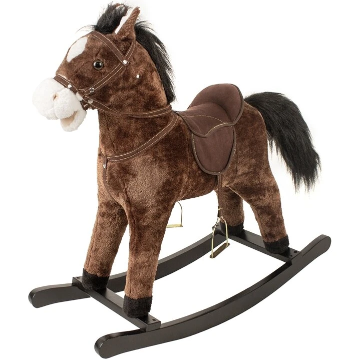 BabyTrold Gyngehest Balder - med lyd og bevægelse