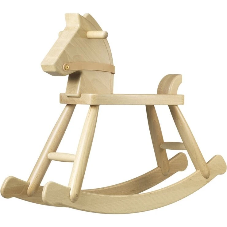 FDB Møbler P12 Gyngehest, bøg