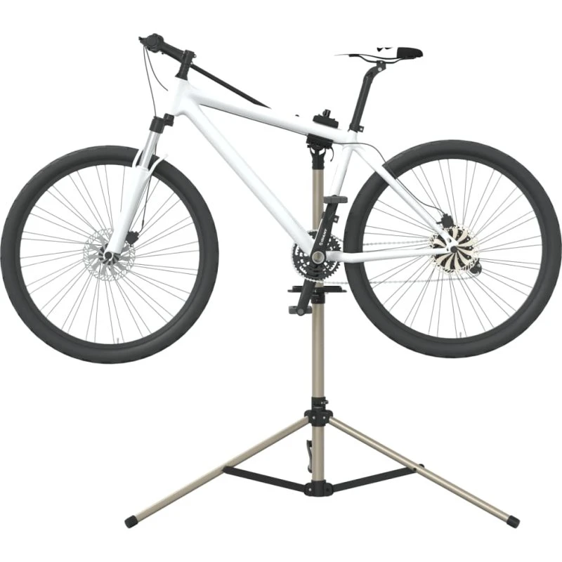 vidaXL foldbart cykelreparationsstativ 120-165 cm aluminium