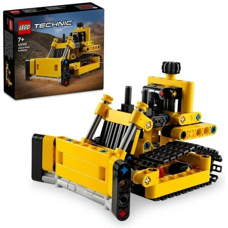 LEGO Technic 42163 Heavy-Duty Bulldozer (gul)