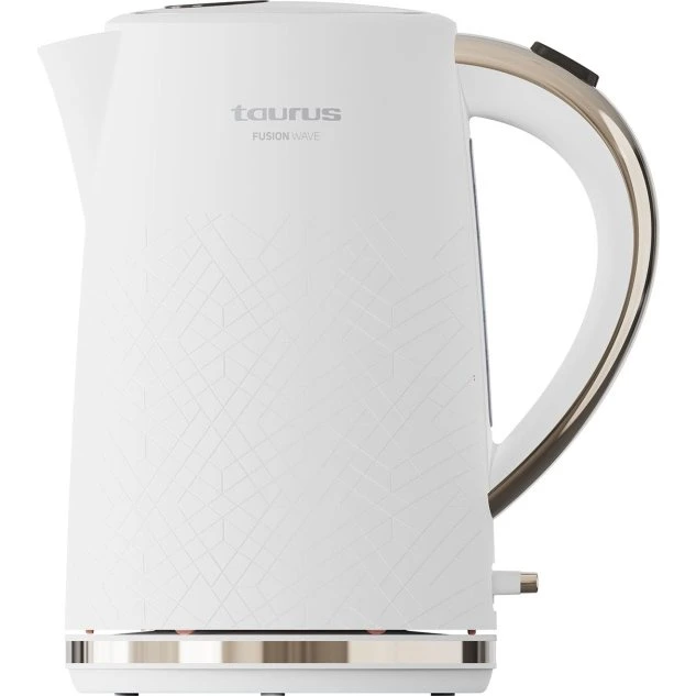 Taurus Fusion Wave Elkedel 1,7 L Hvid 2200 W
