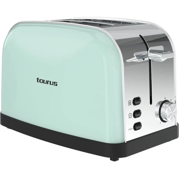 Taurus Vintage 2 Skiver Brødrister Mint 950W