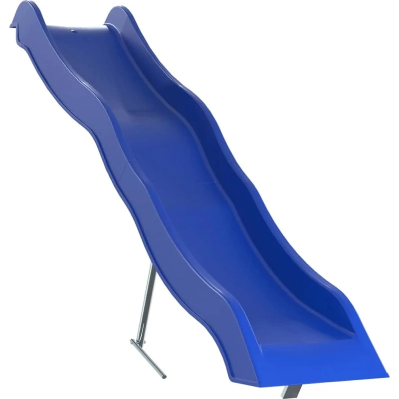 vidaXL Rutsjebane 210x40 cm blå polypropylen