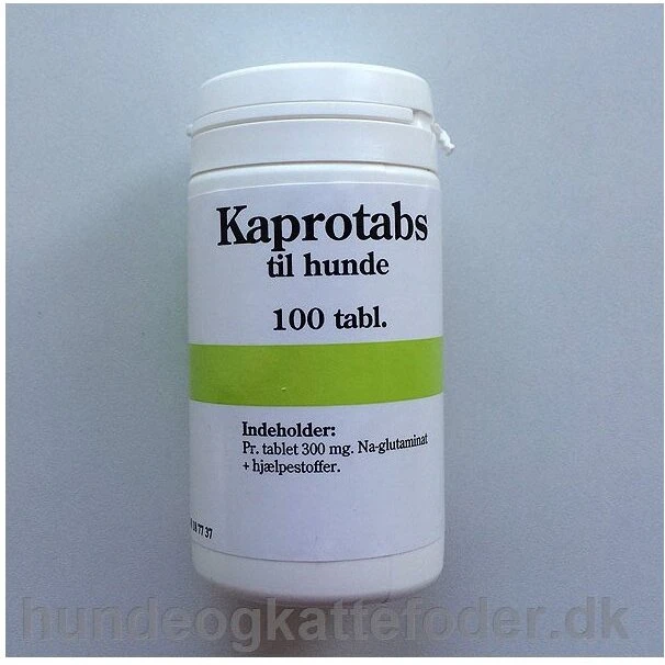 Kaprotabs tabletter mod afføringsspisning til hunde, 100 stk