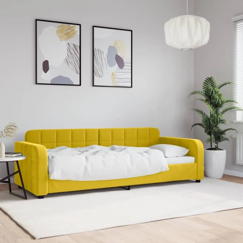 vidaXL Daybed 80x200 cm Velour Gul