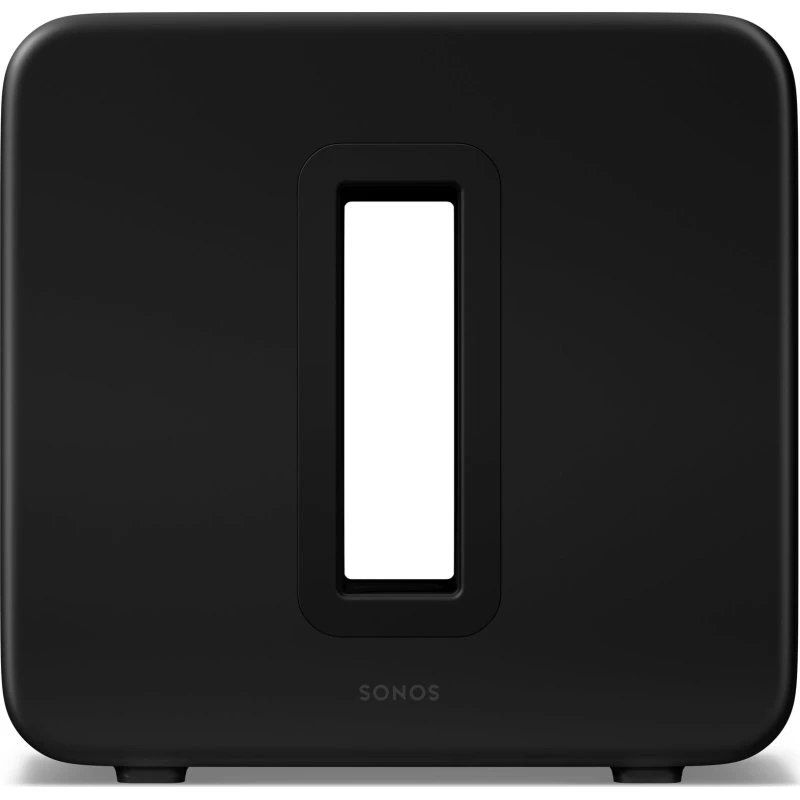 Sonos Sub 4 Sort – Trådløs subwoofer med WiFi 6