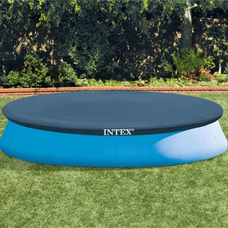 Intex Poolovertræk 366 cm Marineblå 28022