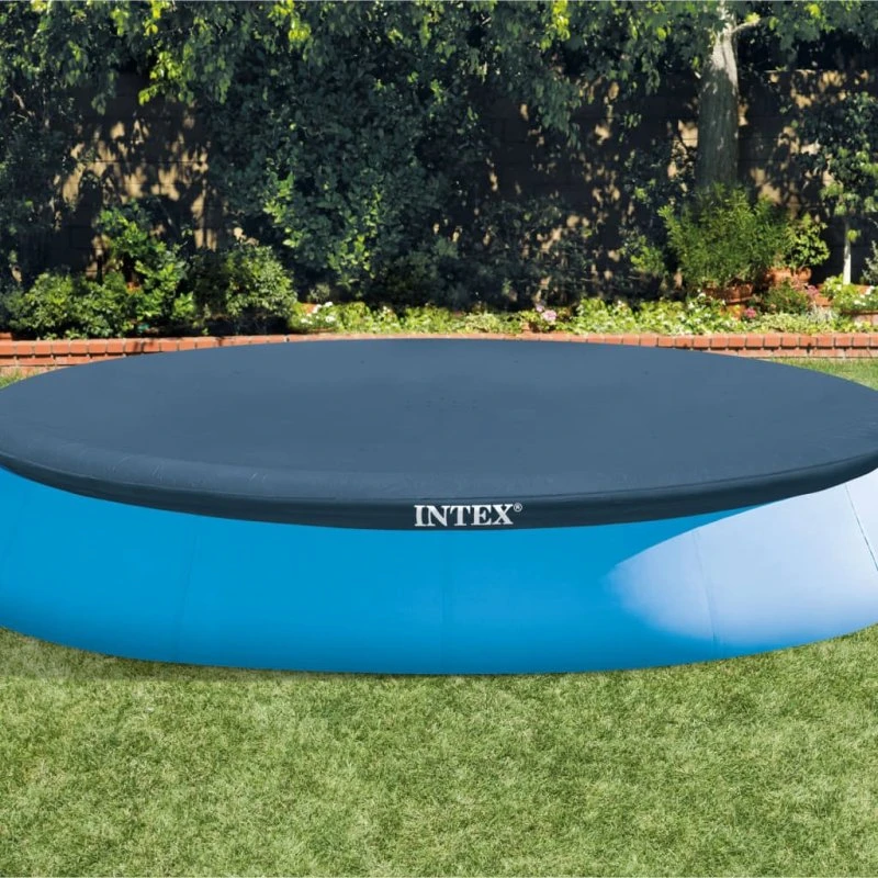 Intex Poolovertræk 396 cm Marineblå 28026