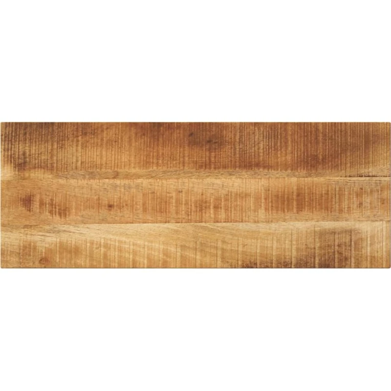 vidaXL bordplade 90x30x3,8 cm rektangulær massivt ru mangotræ