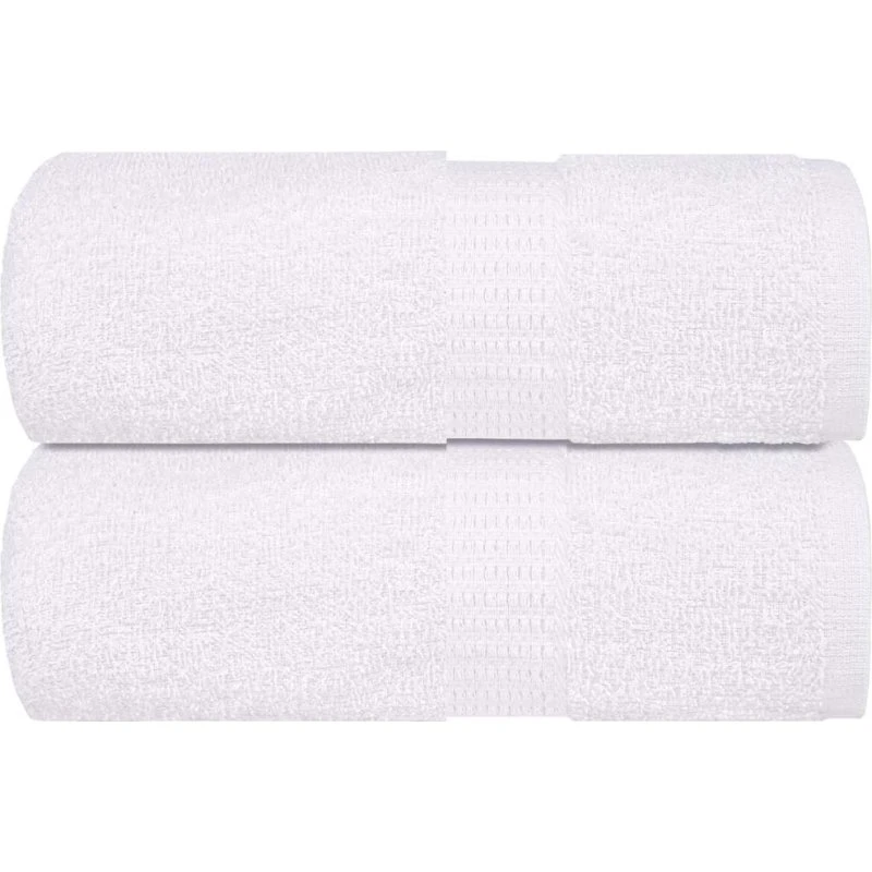 vidaXL FROGN Håndklæder 2 stk. 30x30 cm 360 gsm hvid