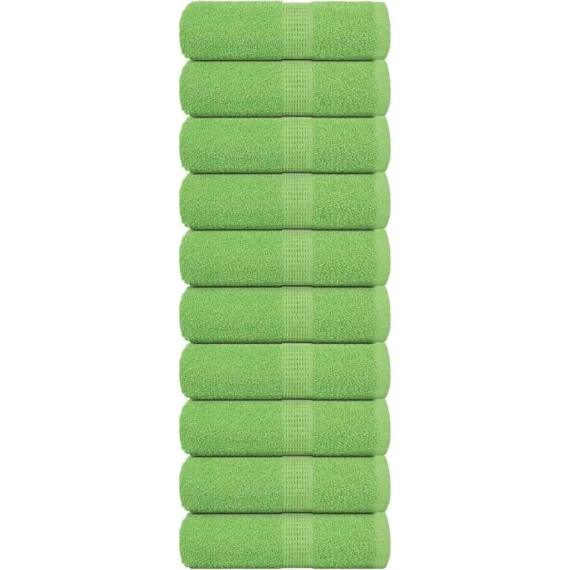 vidaXL FROGN æblegrøn 10 stk. 30x30 cm 360 gsm
