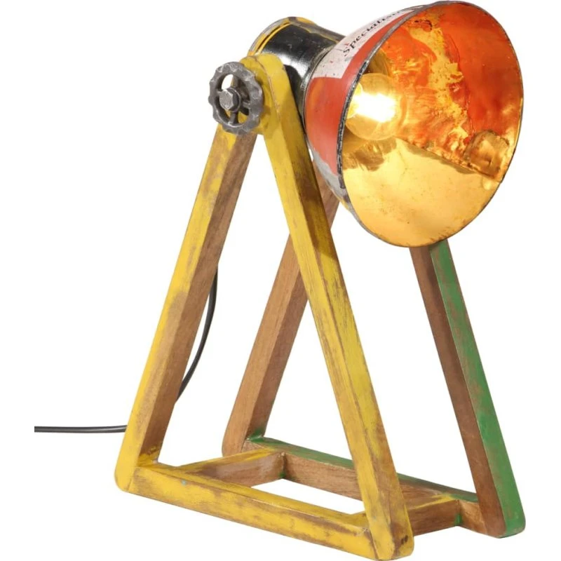 vidaXL Skrivebordslampe 25 W E27 Flertoner 30x17x40 cm
