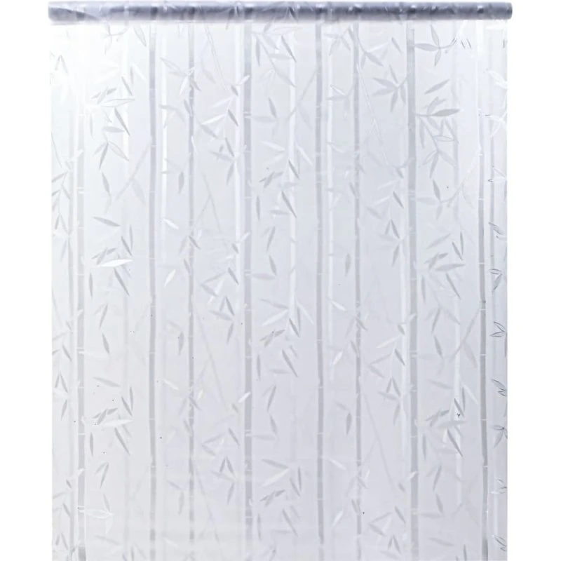 vidaXL Vinduesfolie 45x500 cm PVC Bambusmønster Matteret