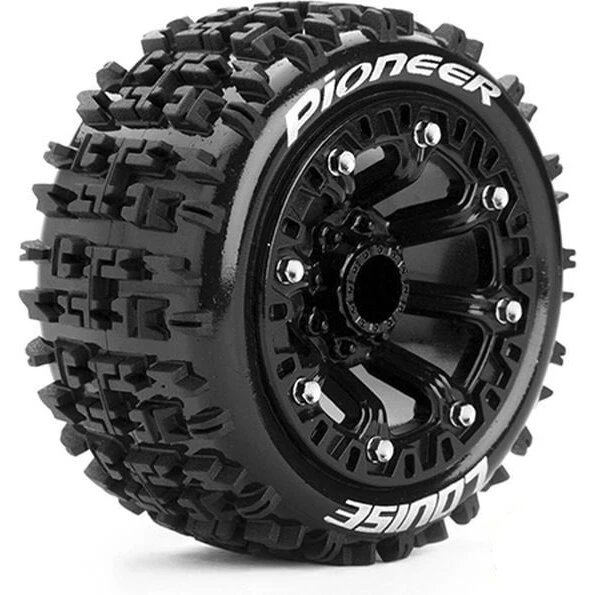 LouiseRC T3278SB ST-PIONEER komplet hjul 2.2" 12mm hex