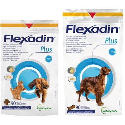 VETOQUINOL Flexadin Plus bløde tyggebidder til hund og kat