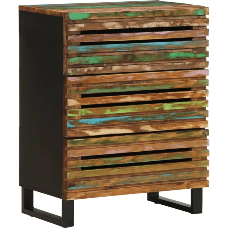 vidaXL Skænk 60x34x75 cm i massivt akacietræ