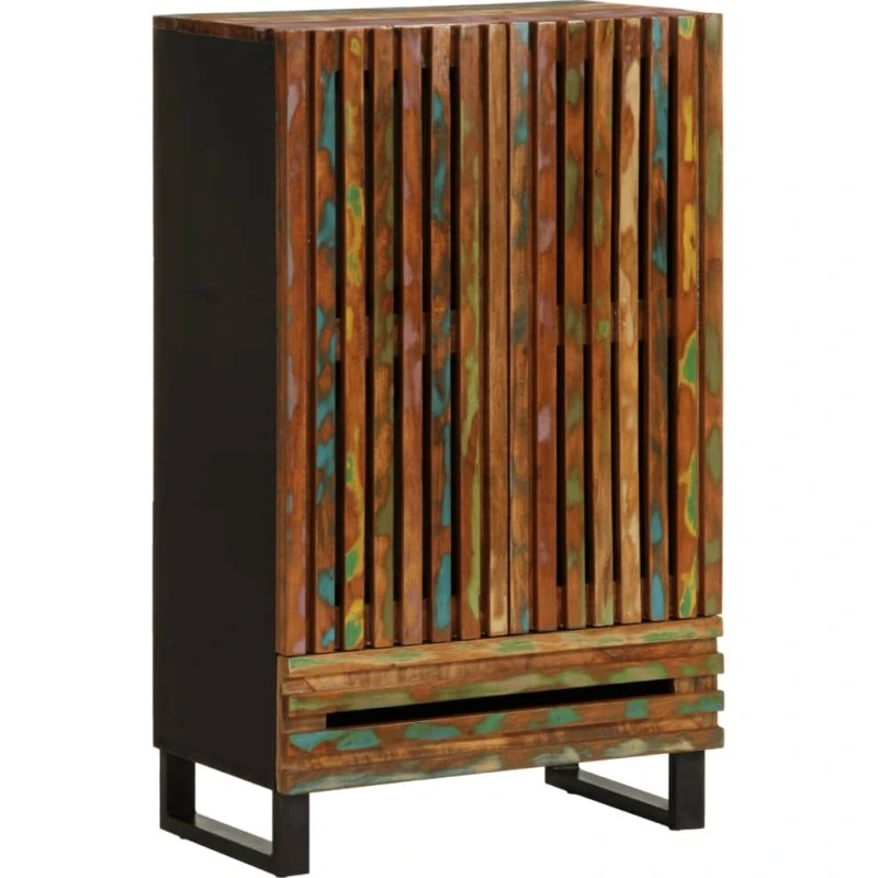 vidaXL Skab 60x34x100 cm i massivt akacietræ